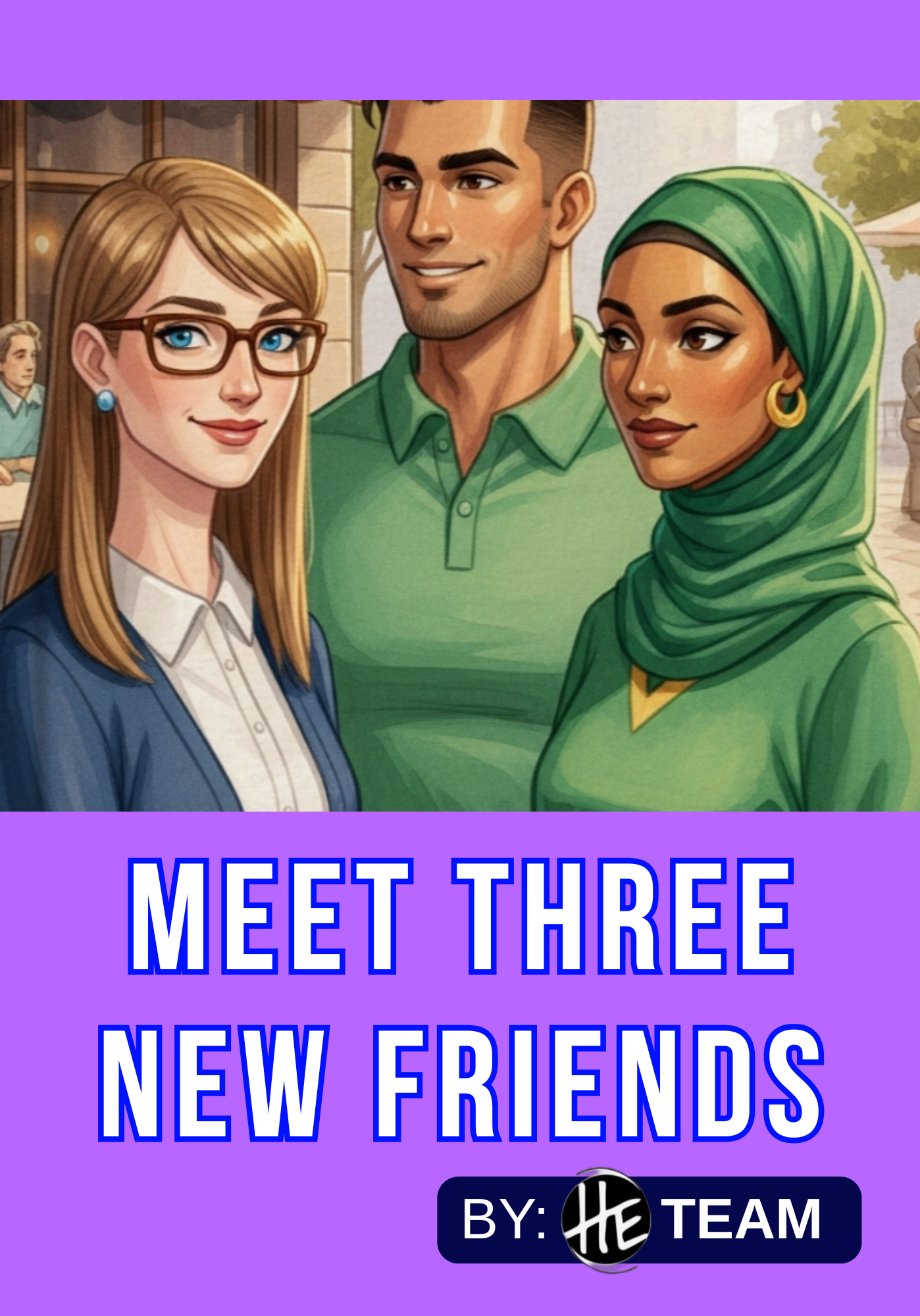 Meet Three New Friends - Storybook A1